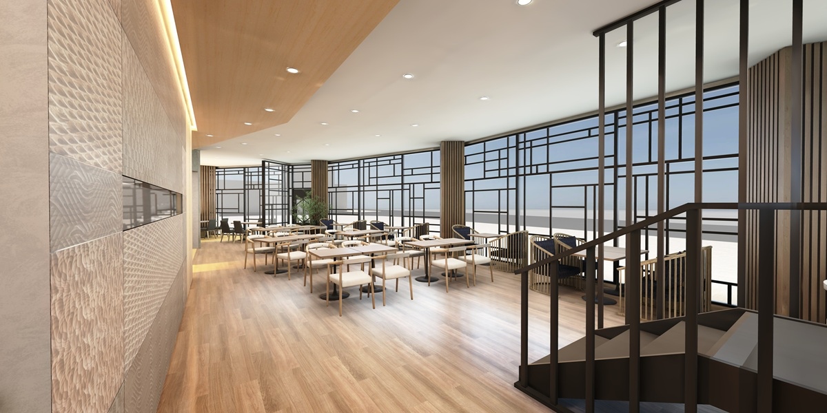「和風餐飲 こよみ（Koyomi）」店內空間（圖片提供：東京都江戶東京博物館）