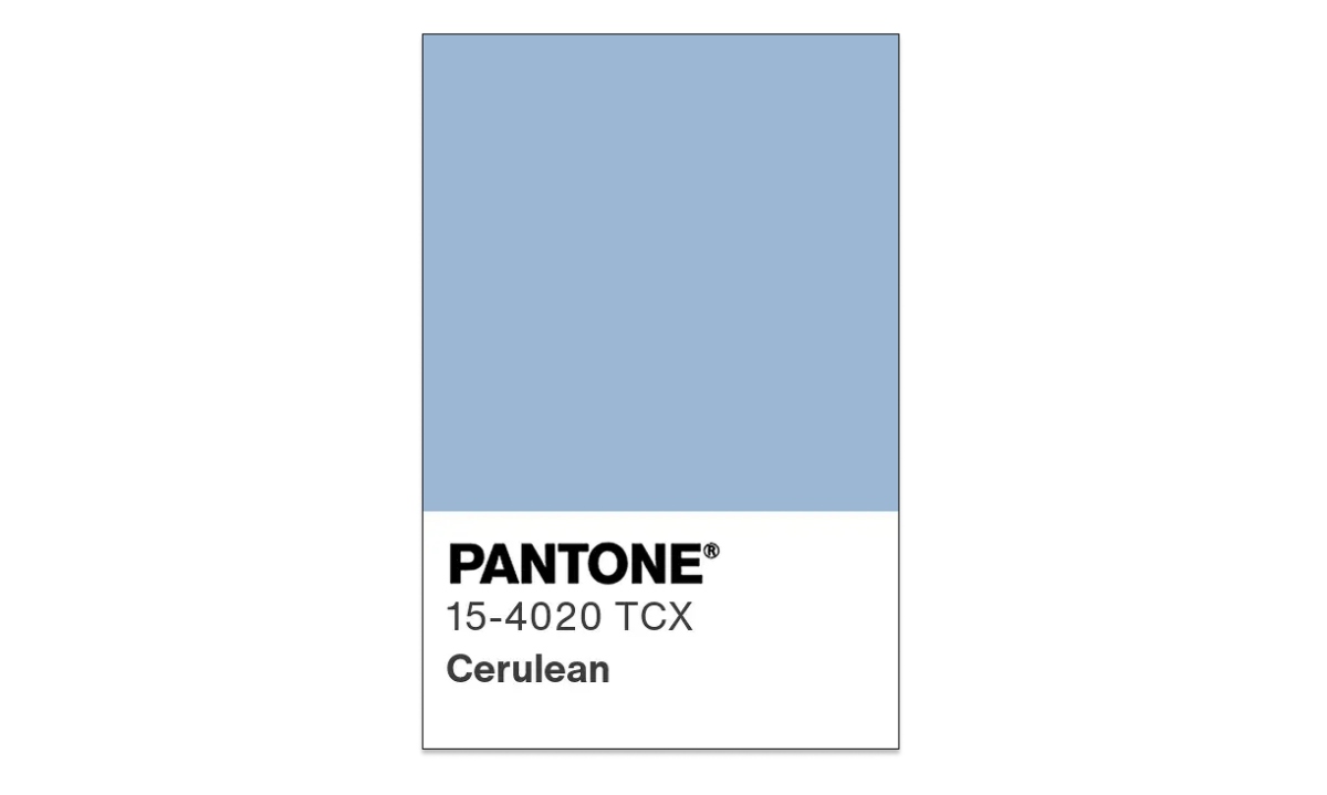 Pantone2000年度代表色（圖片來源：Pantone）
