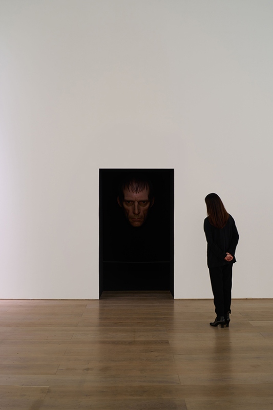 Ron Mueck《Dark Place》2018Collection: ZAMU, Amsterdam；Installation view: Ron Mueck, Mori Art Museum, Tokyo, 2026；Photo: Masaya Yoshimura；Photo courtesy: Fondation Cartier pour l’art contemporain
