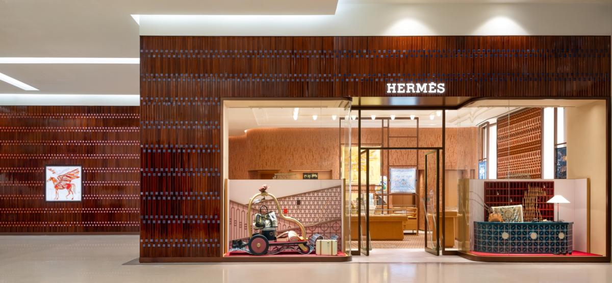 愛馬仕台北SOGO復興專門店。（圖片提供：Hermès）