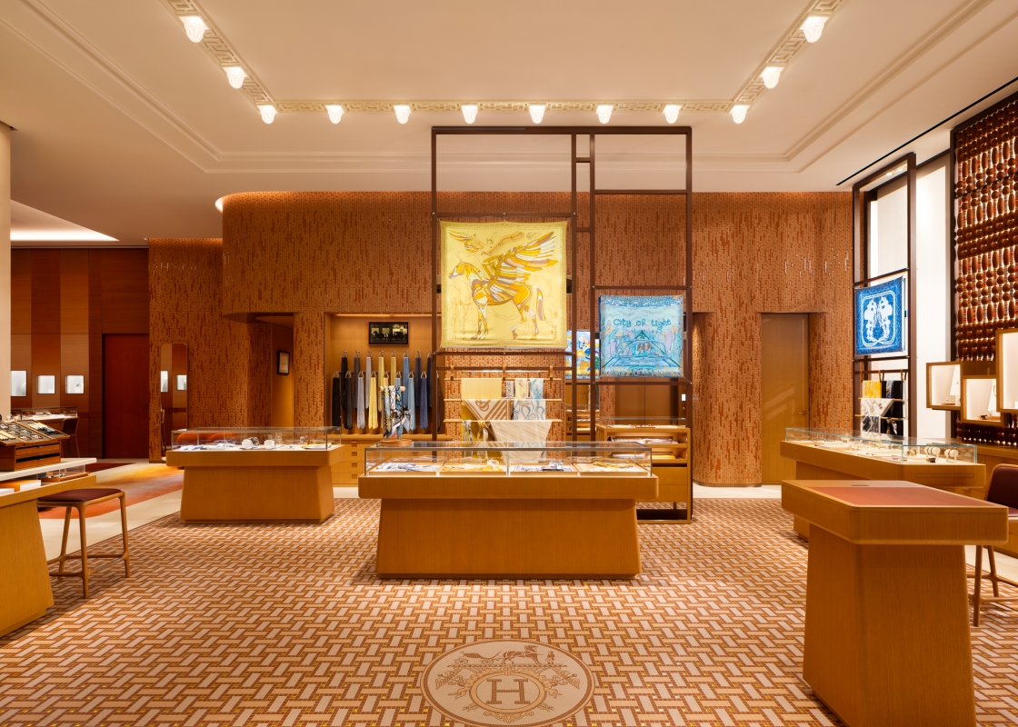 愛馬仕台北SOGO復興專門店。（圖片提供：Hermès）