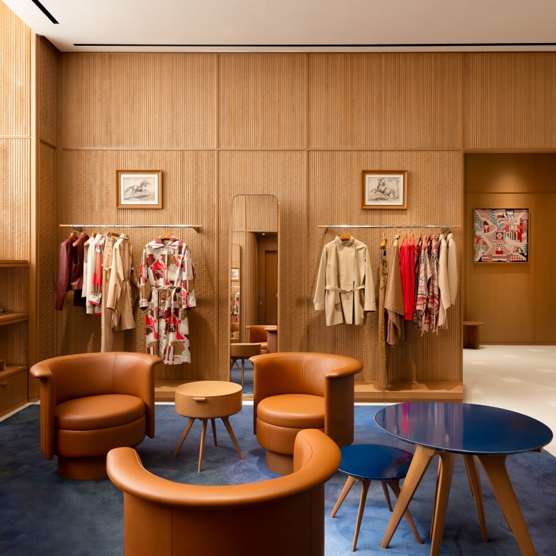 愛馬仕台北SOGO復興專門店。（圖片提供：Hermès）
