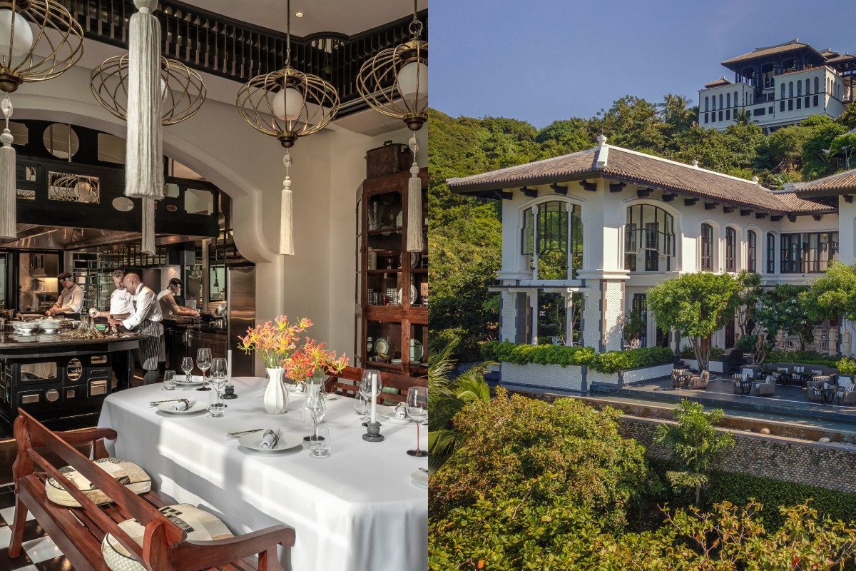 La Maison 1888，由曾受頒高帽子美食指南（Gault & Millau）年度主廚的法籍主廚Christian Le Squer執掌。（圖片提供：InterContinental Danang Sun Peninsula Resort）