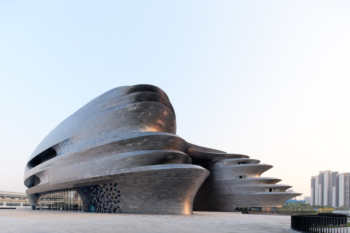 中國深圳科學技術館（圖片來源：Zaha Hadid Architects ）