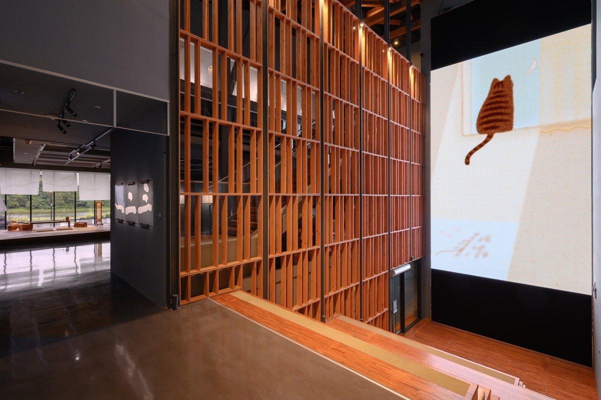 「躲藏於慢行之中」展場照（圖片提供：書藝館）