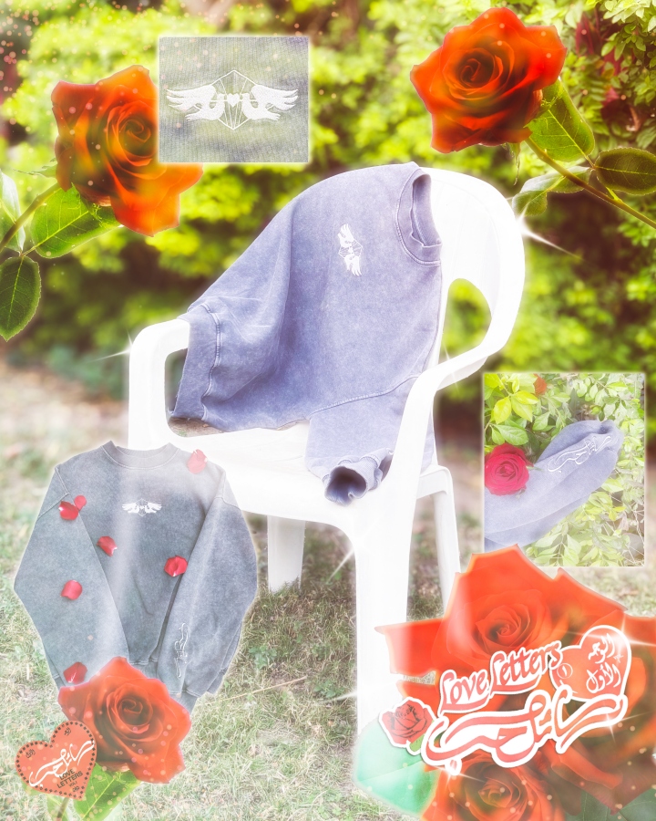 《Love Letters》裝幀視覺系列。（圖片提供：Nada Sultan）