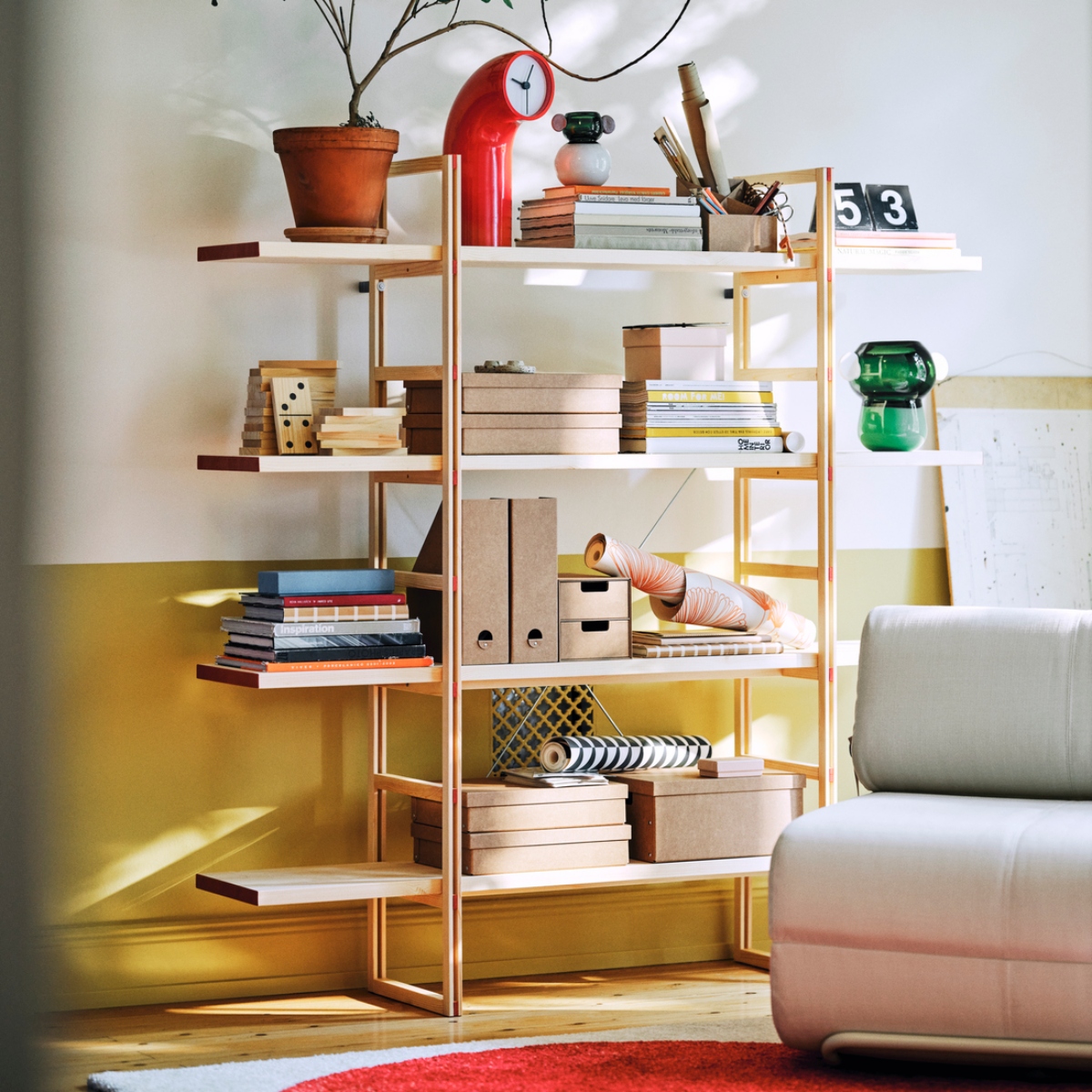 IKEA PS 2026 層架組／9,990元（圖片提供：IKEA） 