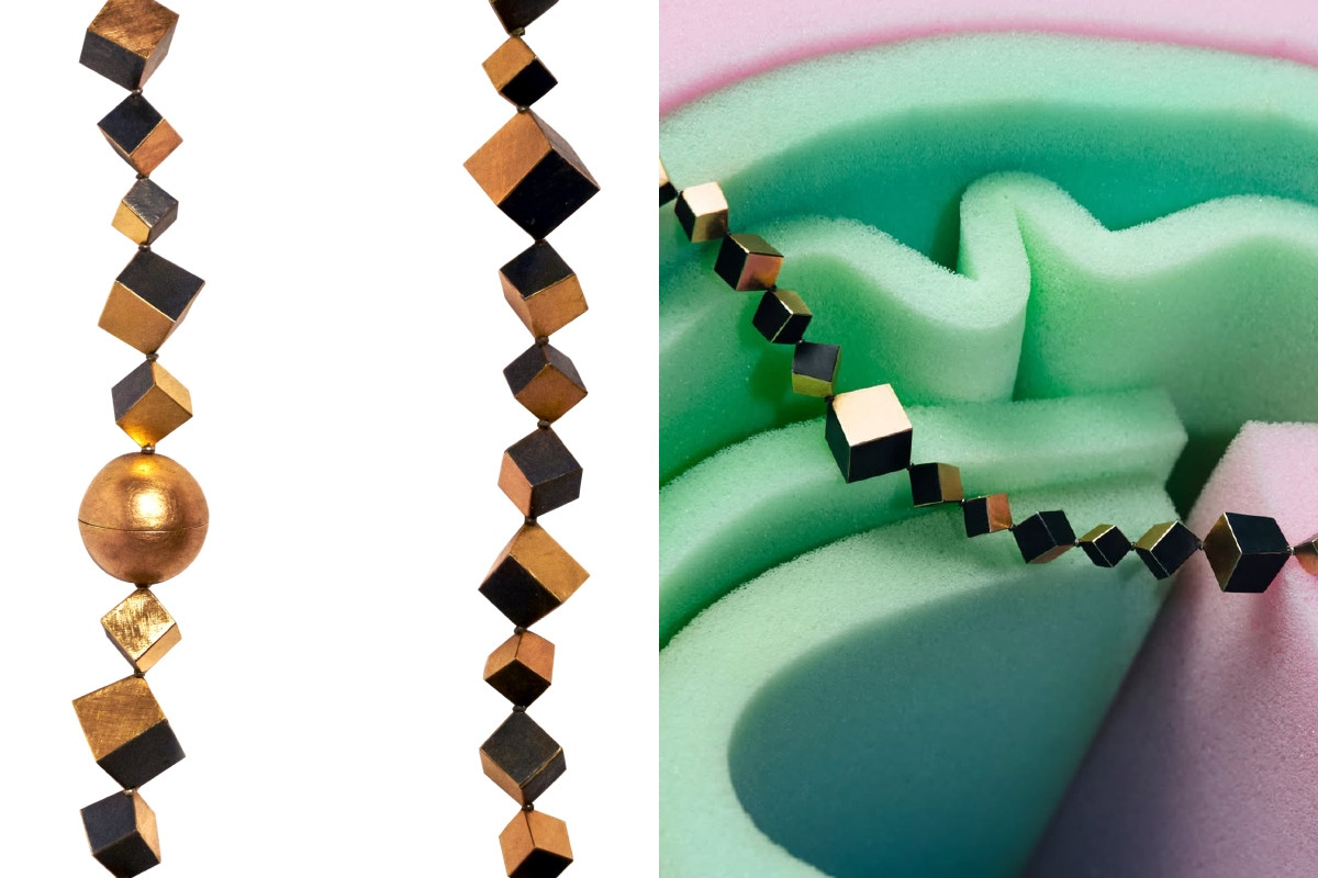 《項鍊》細部結構。（圖片來源：Loewe、Instagram @loewe、Loewe官方網站）