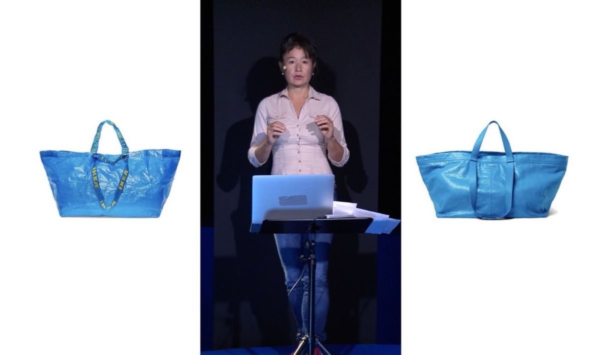 希朵‧史戴爾，《使命完成：Belanciege》，2019，與喬治・加戈・加戈希澤和米洛斯・特拉基洛維奇合作，3頻道HD錄像裝置，47分23秒。圖像由藝術家和Andrew Kreps Gallery, New York and Esther Schipper, Berlin/Paris/Seoul提供。