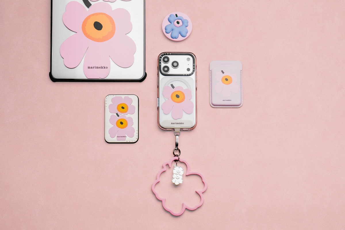 Marimekko x CASETiFY 聯名系列產品將於 5 月 18 日起在 CASETiFY 台灣官方網站及 CASETiFY STUDiO 品牌概念店發售。（圖片提供：CASETiFY）