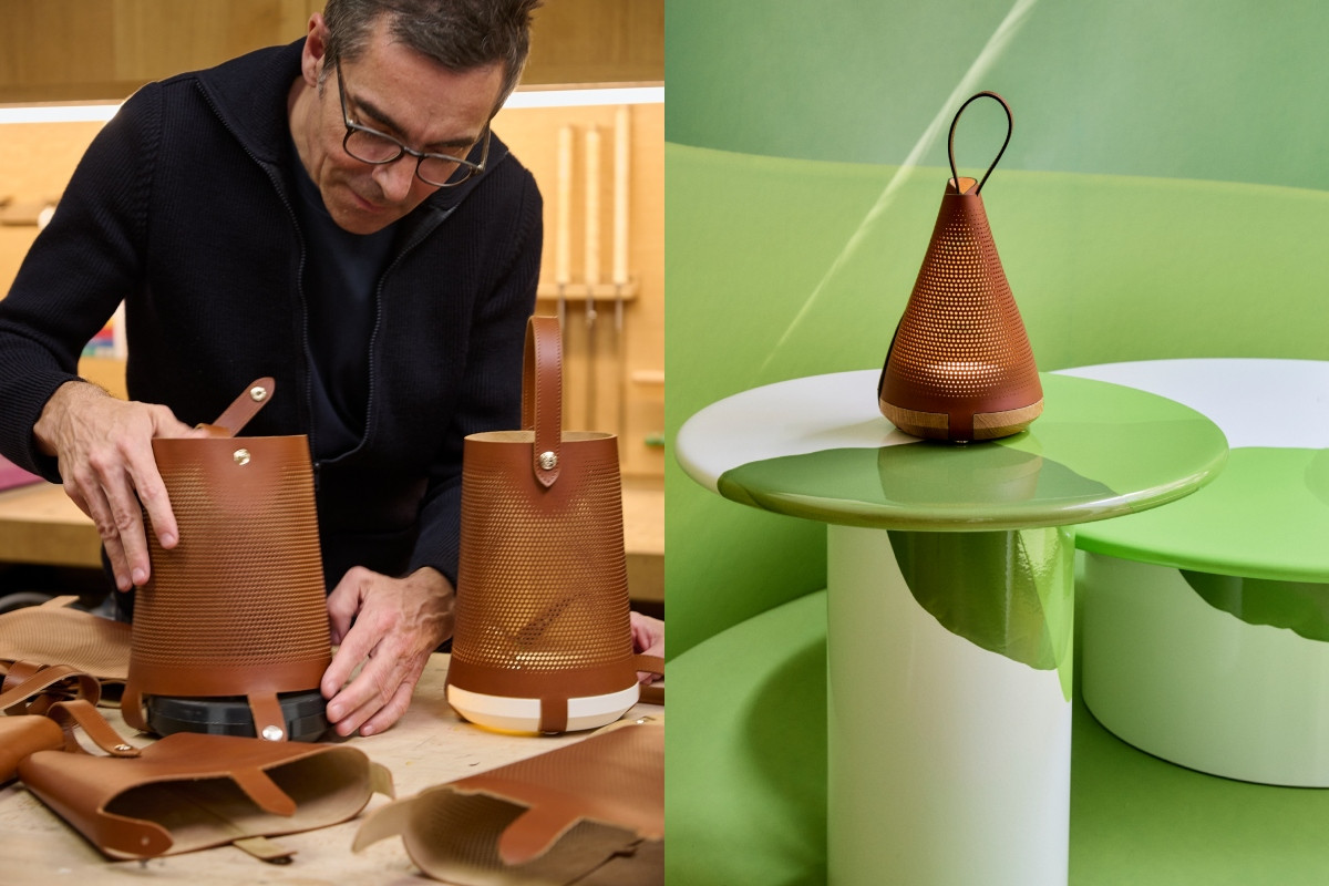 安於其中的照明系統具備充電功能。（圖片提供：Longchamp）