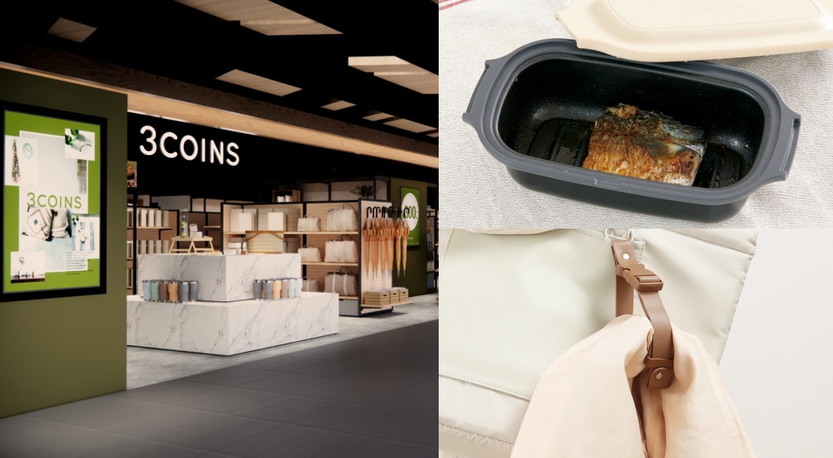 日本人氣「3COINS」台灣首店9月12日開幕！進駐台北西門「誠品生活武昌」，10款推薦必買品項先筆記