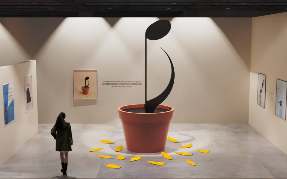展場示意圖（圖片提供：古北町藝文有限公司 GUBEIDING.）