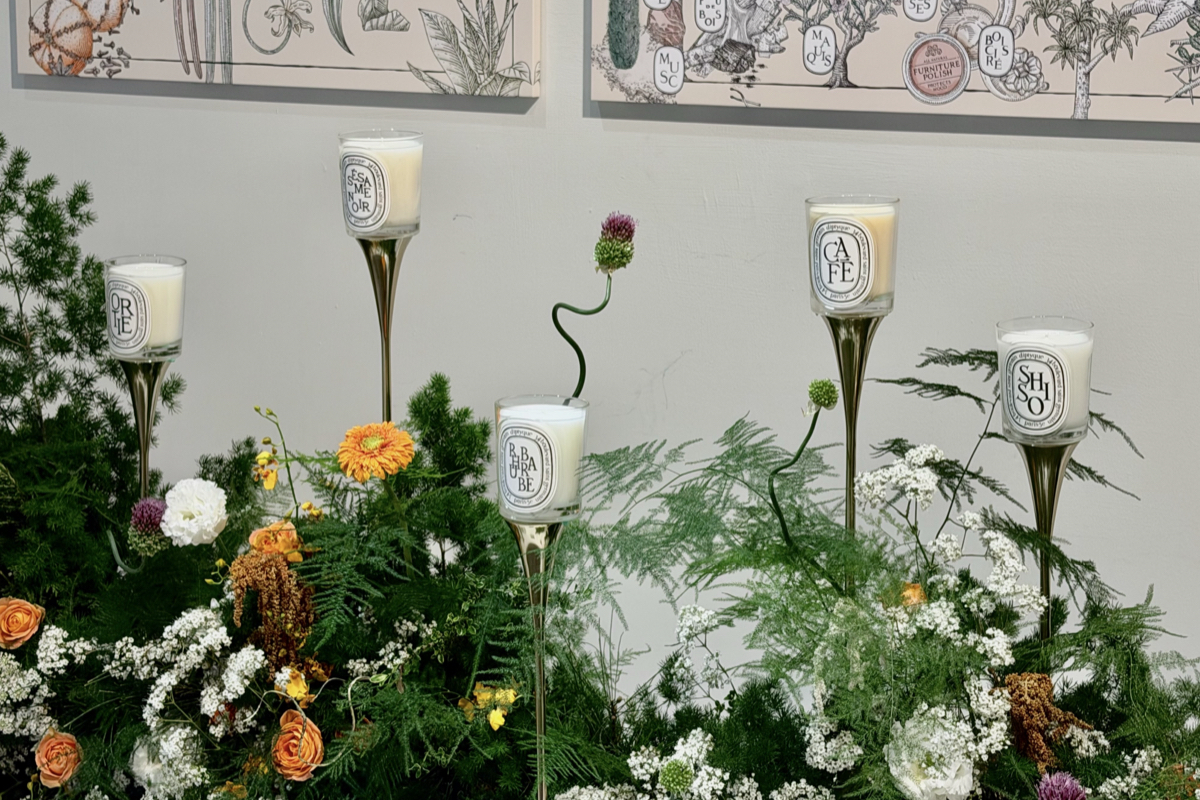 Diptyque香氛蠟燭改版！燭杯加入立體浮雕，紫蘇、芝麻等5款氣味與補充蠟塊新登場