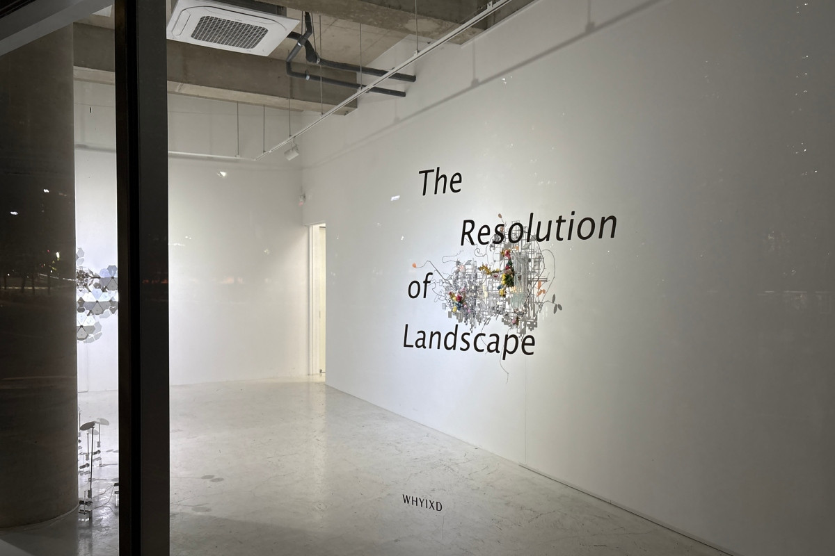 何理互動釜山個展《風景的解析度（The Resolution of Landscape）》。（圖片提供：何理互動）