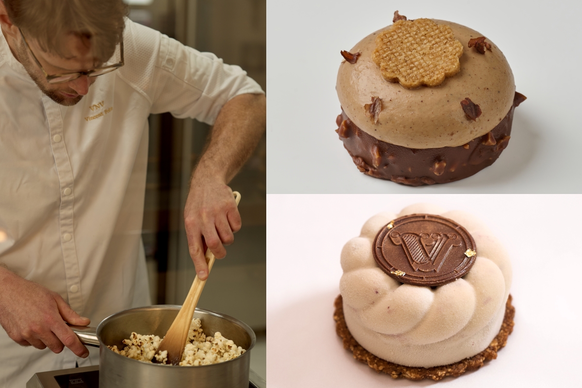 VNV驚喜首映、VNV全榛果。（圖片提供：VNV Pâtisserie et Chocolaterie）