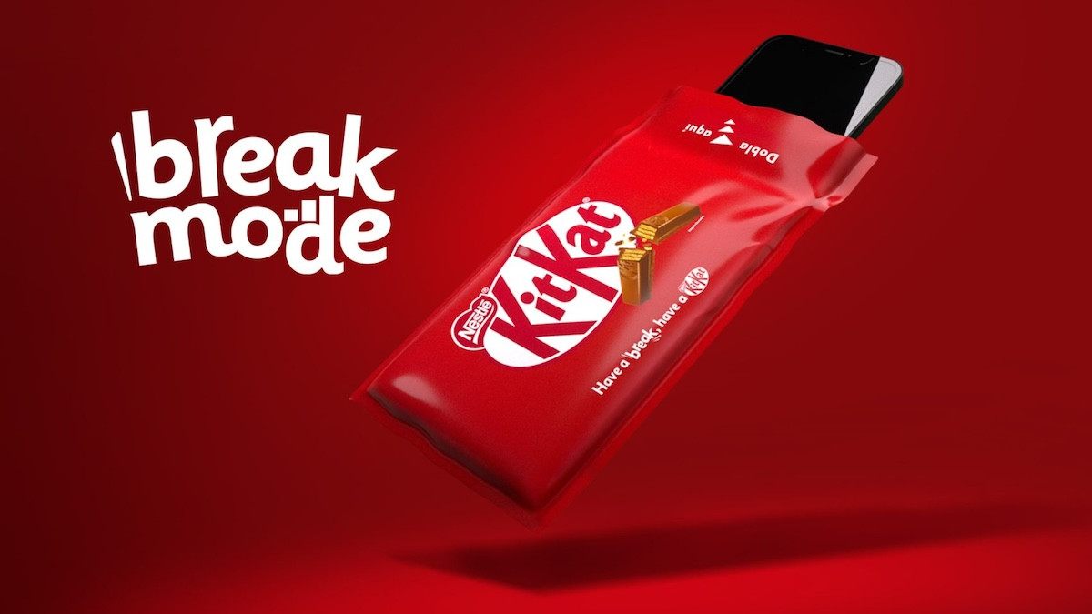KitKat推出「斷網包裝」！以經典標語Have a Break為發想，邀人們把手機裝進袋內、暫時離線休息一下