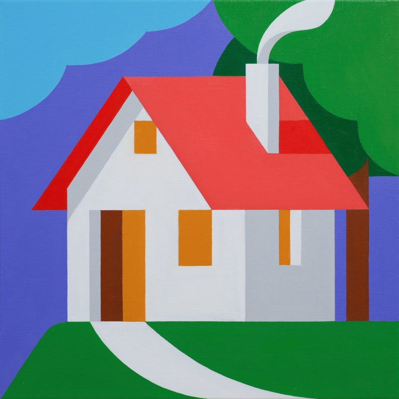 Leonhard Hurzlmeier - Little House II（圖片提供：大未來林舍畫廊）