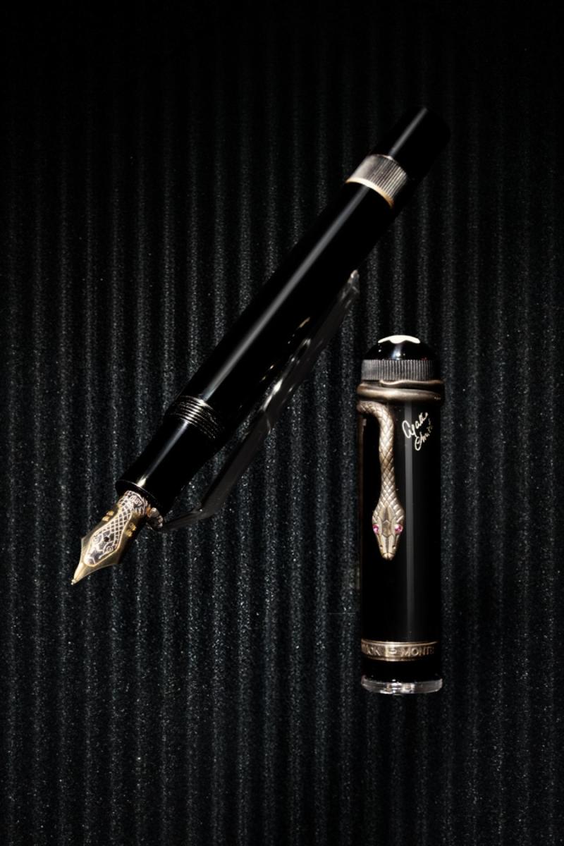 阿嘉莎克莉絲蒂特別款書寫工具。（圖片提供：Montblanc）