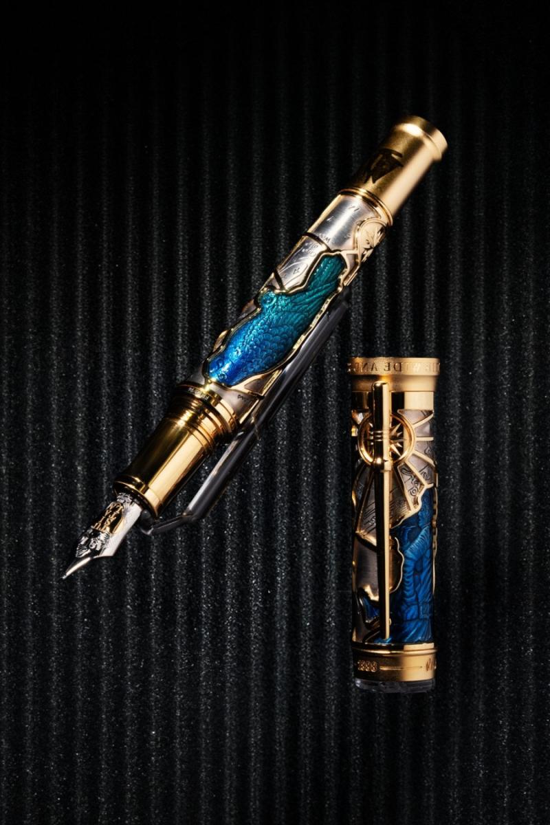 羅伯特路易斯史蒂文森特別款書寫工具。（圖片提供：Montblanc）