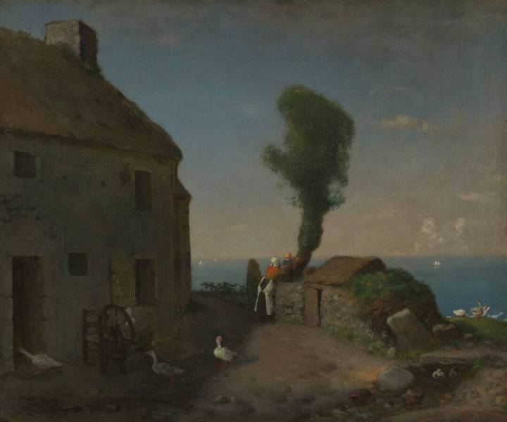 End of the Hamlet of Gruchy, 1854（圖片來源：Kröller-Müller Museum）