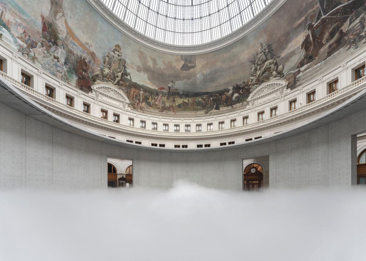 中谷芙二子《Cloud #07156》© Tadao Ando Architect & Associates, Niney et Marca Architectes, agence Pierre-Antoine Gatier. Photo：Nicolas Brasseur