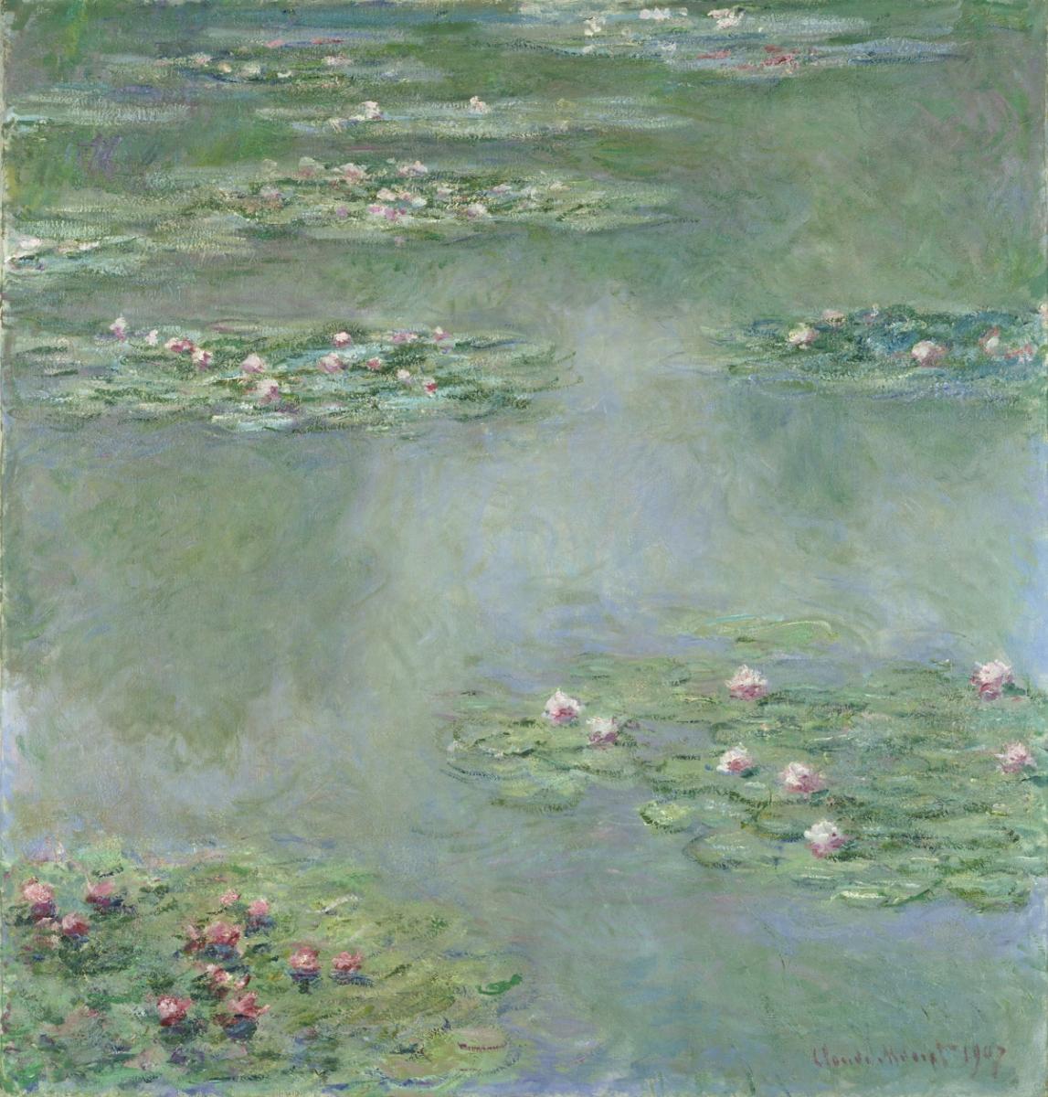 Claude Monet, Water Lilies, 1907, Pola Museum of Art