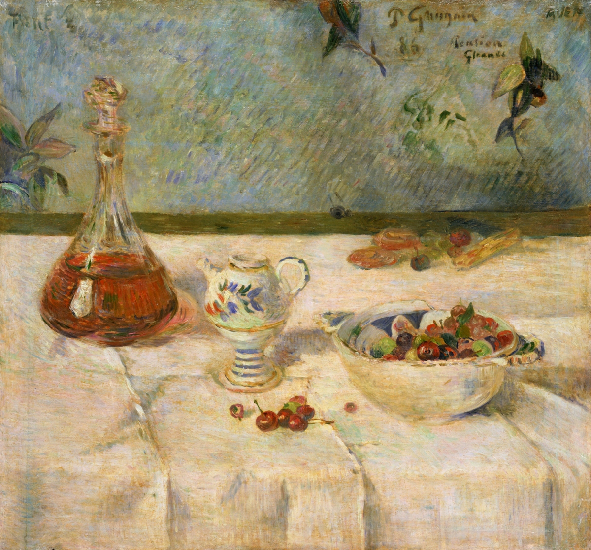 Paul Gauguin, The White Tablecloth, 1886, Pola Museum of Art