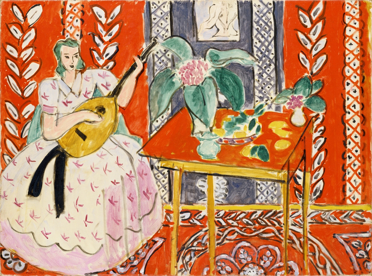 Henri Matisse, The Lute, 1943, Pola Museum of Art