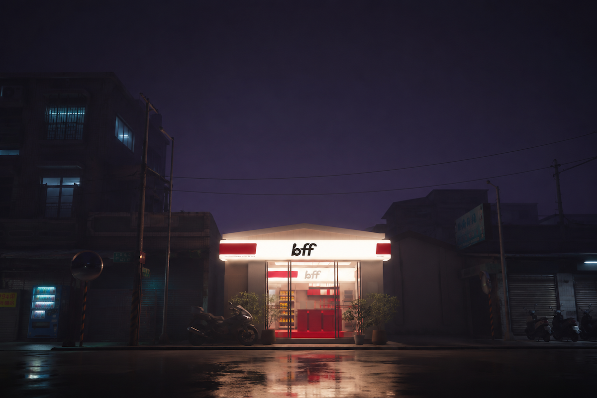 風靡倫敦的BAO回台快閃！到「BFF便利商店」吃炸雞牛肉麵、喝台灣味茶酒