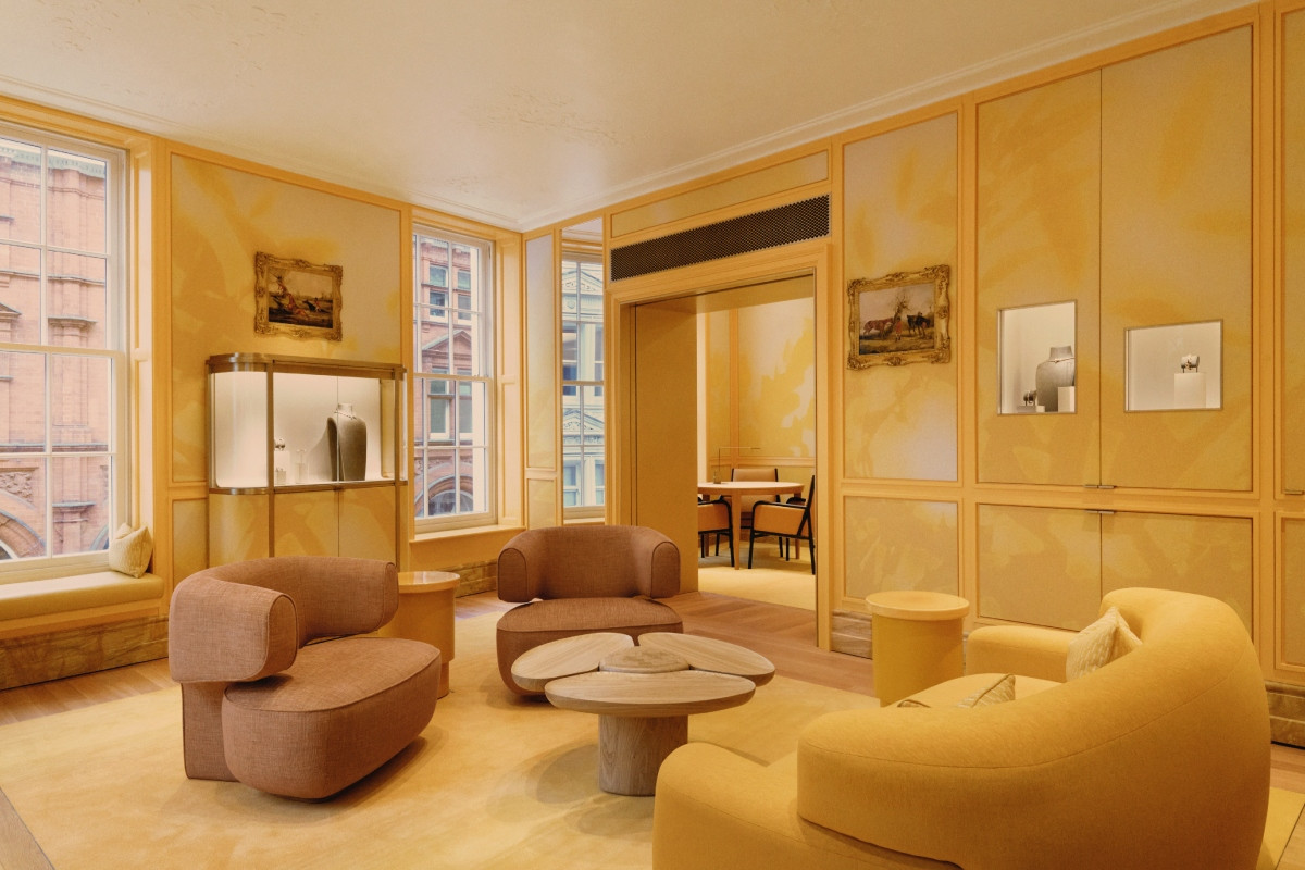 珠寶腕錶系列展示區域。（圖片提供：Hermès）