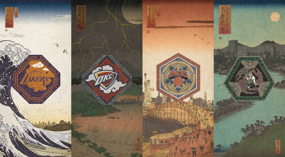 NBA遇上日本戰國時代！官方授權創意品牌「NJBA忍者戰隊」帶6大球隊重回16世紀