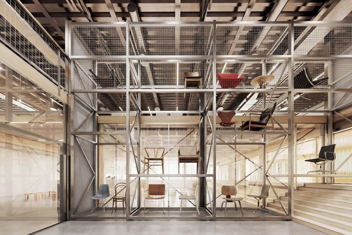 IKEA舊倉庫化身「家具研究博物館」！2027年瑞典揭幕，集結19世紀至今經典家具作品