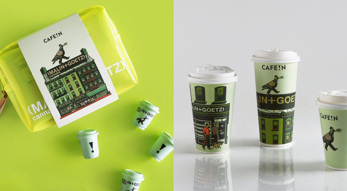 CAFE!N聯名(MALIN+GOETZ)！大麻草蠟燭香氣融入咖啡，鄒駿昇筆下紐約日常躍上周邊