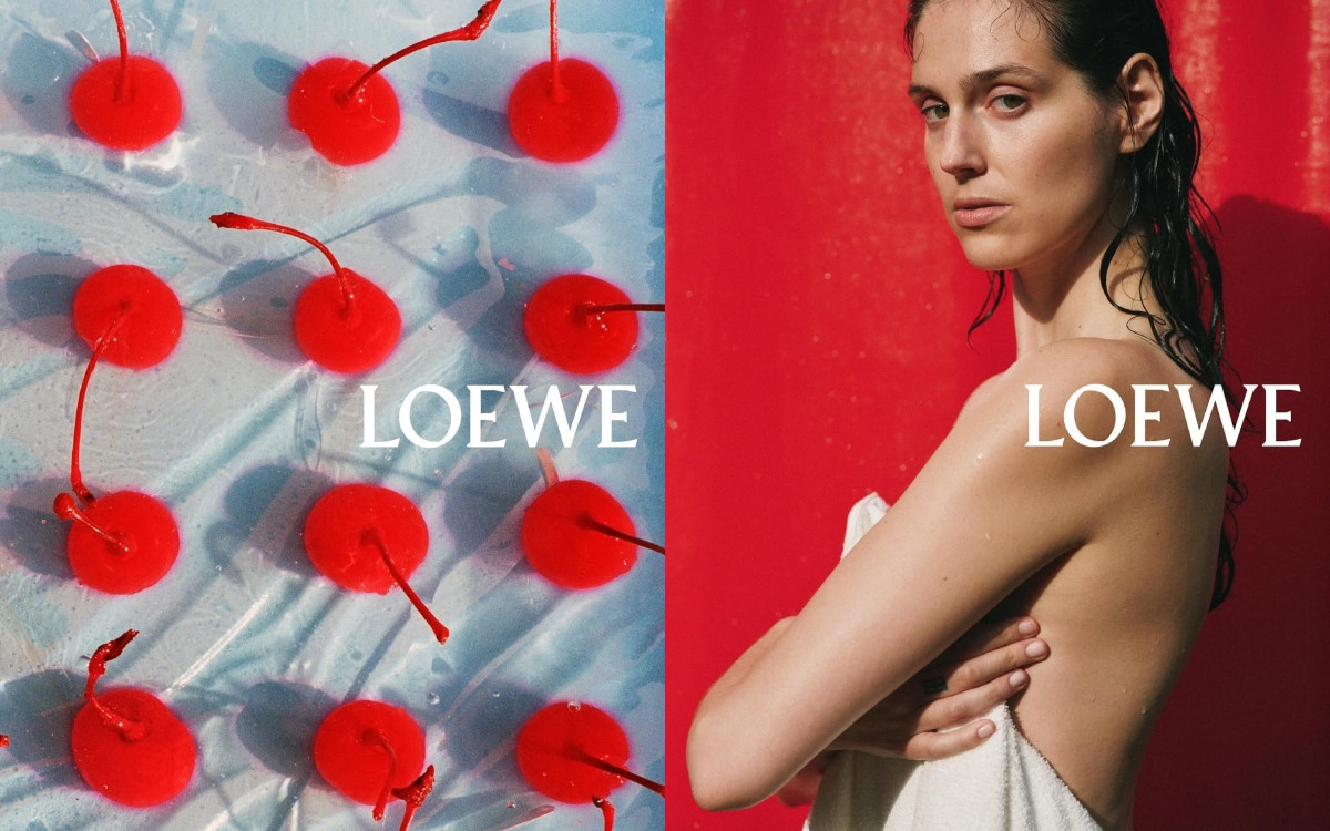 靜物與人像皆充分展現Talia Chetrit的創作力。（圖片來源：Loewe Instagram @loewe）