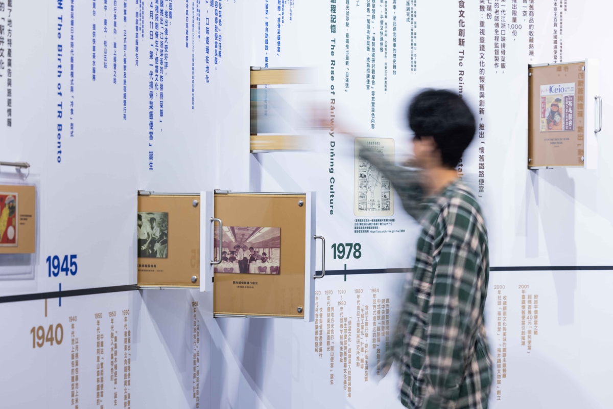 展區以鐵道歷史為軸線展開（圖片提供：鴻梅文創）