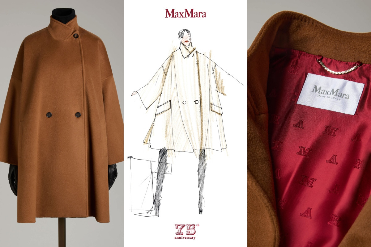 Meridian大衣，3款週年紀念復刻版大衣之一。（圖片提供：Max Mara）