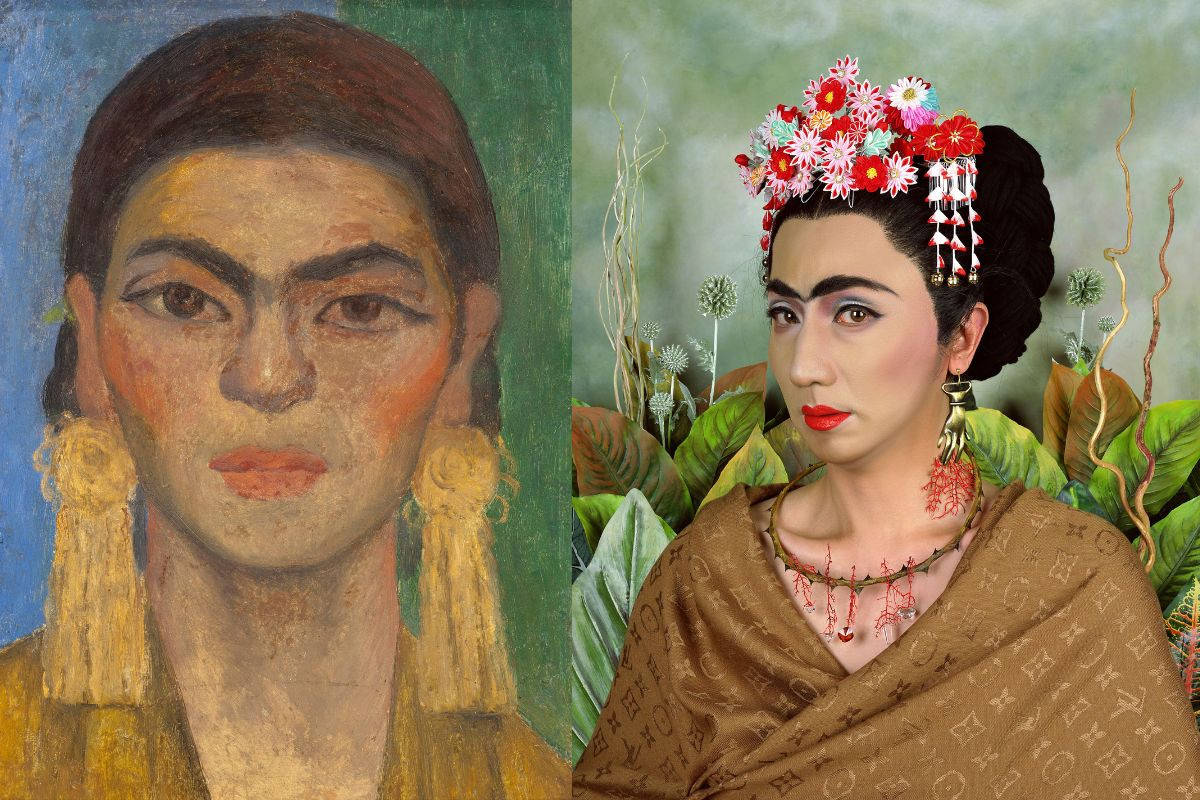 （圖片來源：Diego Rivera, Yasumasa Morimura）