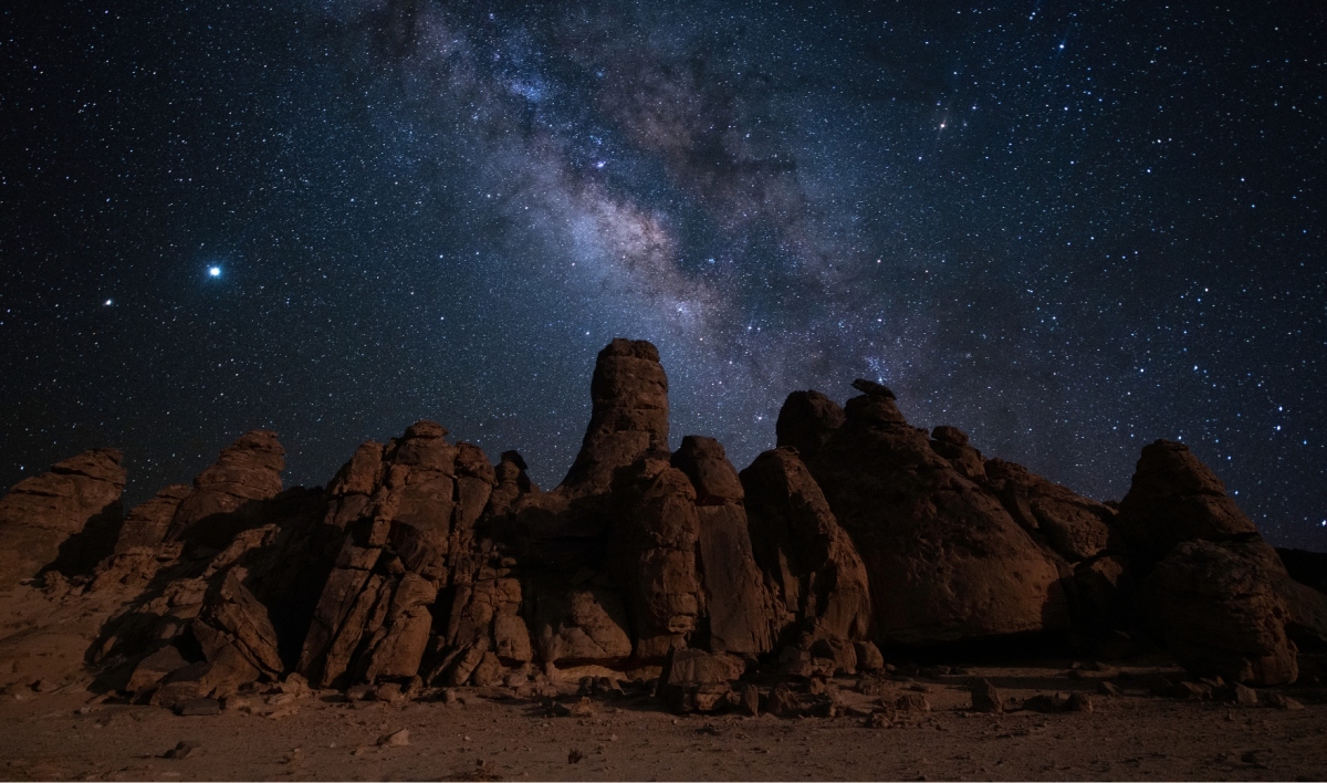 AlUla 暗空公園（圖片來源：DarkSky International）