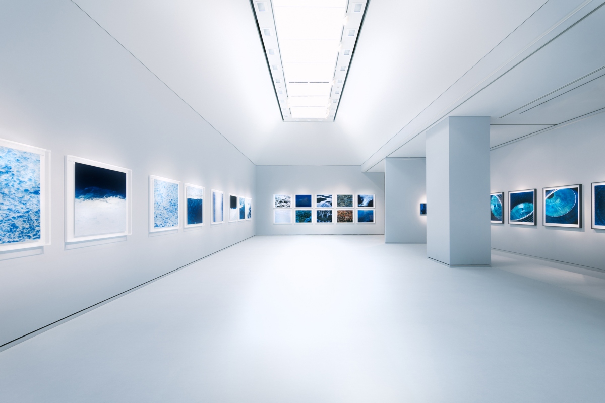《LUNATION朔望—從海洋閱讀天體》展覽一景。（圖片提供：瀧本幹也寫真事務所）
