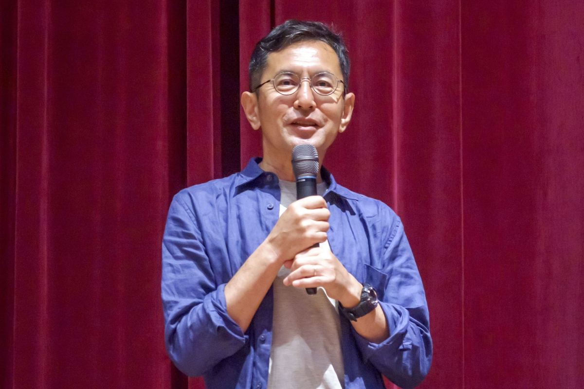 宮﨑駿長子宮﨑吾朗現身吉卜力公園全新企劃揭幕記者會。（圖片提供：甲上娛樂）