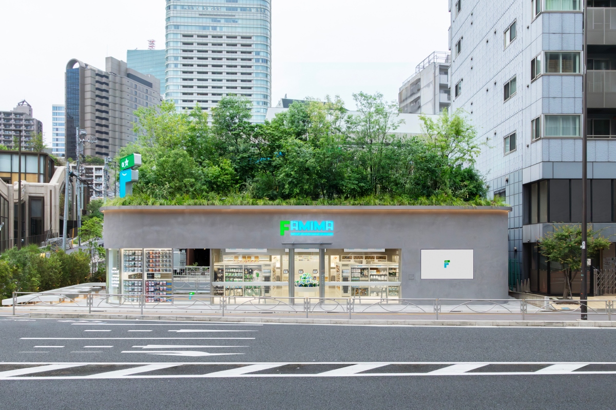 日本全家便利商店在在東京麻布打造全新概念旗艦店「FAMIMA PARK AZABUDAI」。（圖片來源：日本FamilyMart）