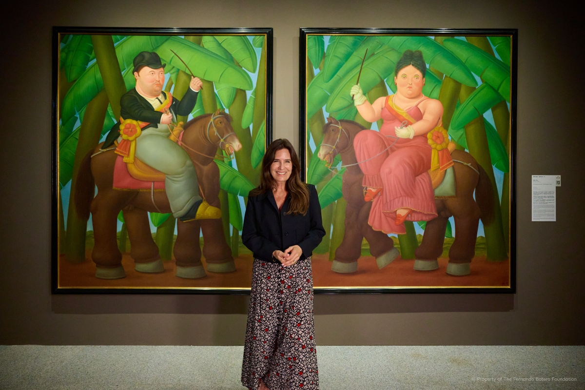 展覽策展人、波特羅基金會共同總監Lina Botero說，「我父親留給我最好的禮物就是這些回憶。」（圖片提供：聯合數位文創）