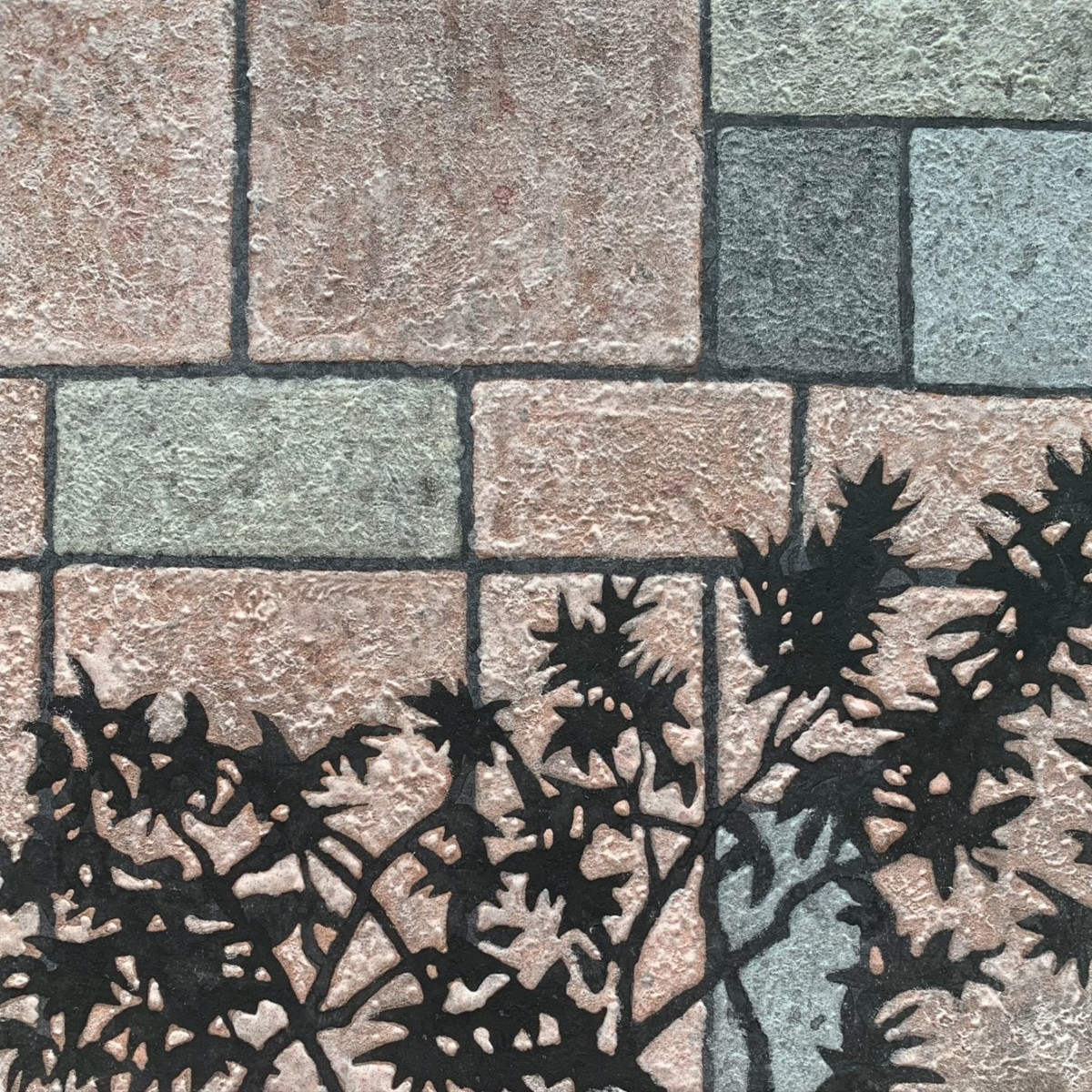 陳懷欣作品《校園光影之八》。（圖片提供：索卡藝術）