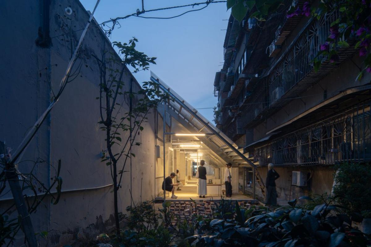 一介建築（張唐、夏凡、陳申斌、周雨涵）《CACP“設計中？”》，中國成都市玉林二巷，2022-2024。（圖片提供：一介建築／攝影：存在建築-建築攝影）