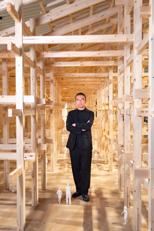 藤本壯介建築師 © Mori Art Museum, Tokyo_ photography by Tayama Tatsuyuki