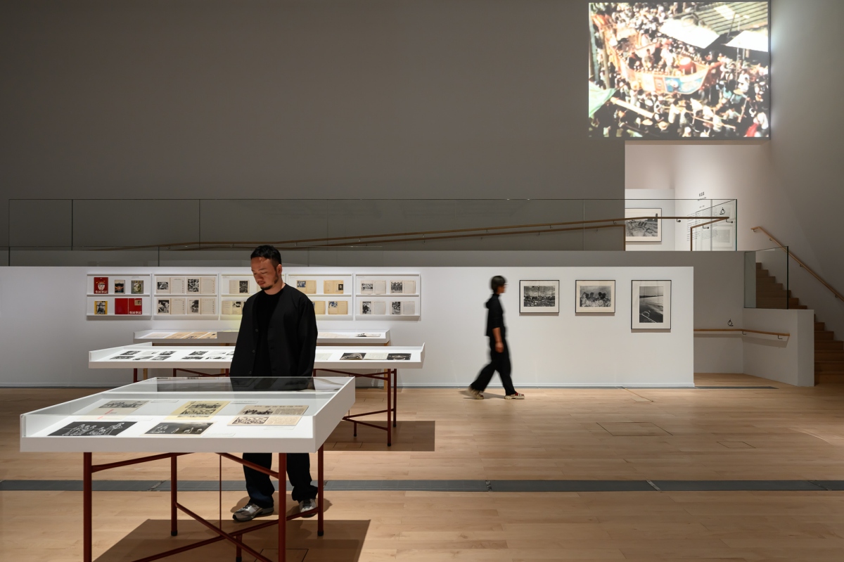 張照堂作品一隅。（圖片提供：新北市美術館，攝影：王世邦）