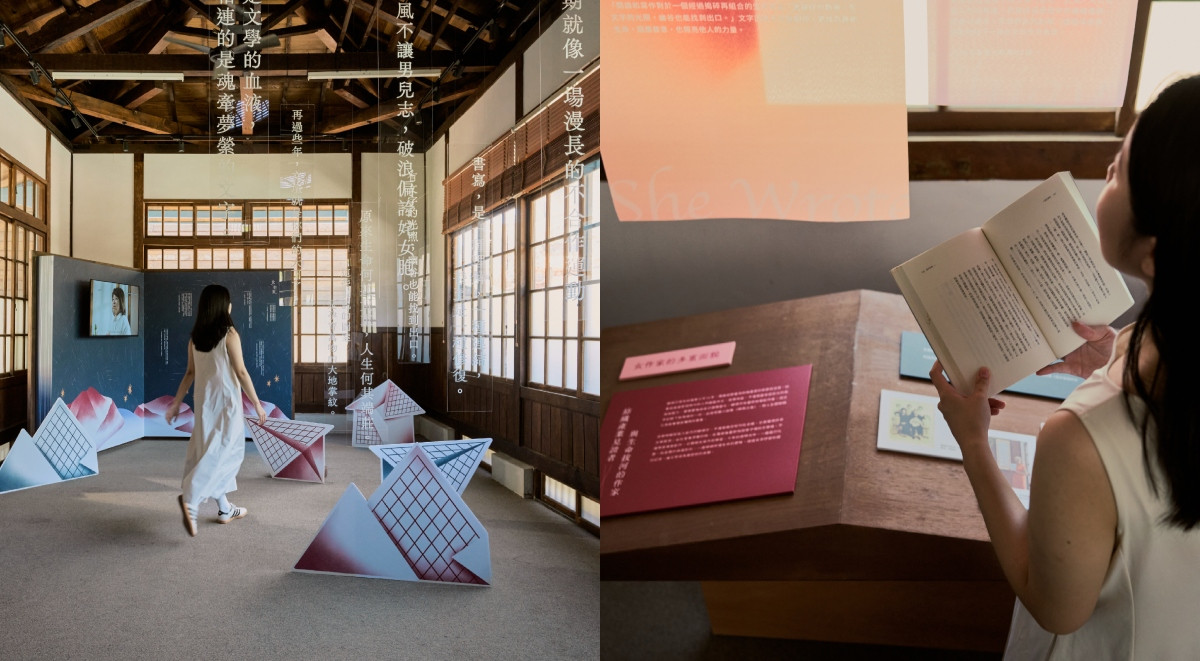 帶你具象化「走進」字裡行間，嘉義文學館《女作家》導覽：雙展場集結8位作家、34部作品，揭示跨越百年的生命書寫