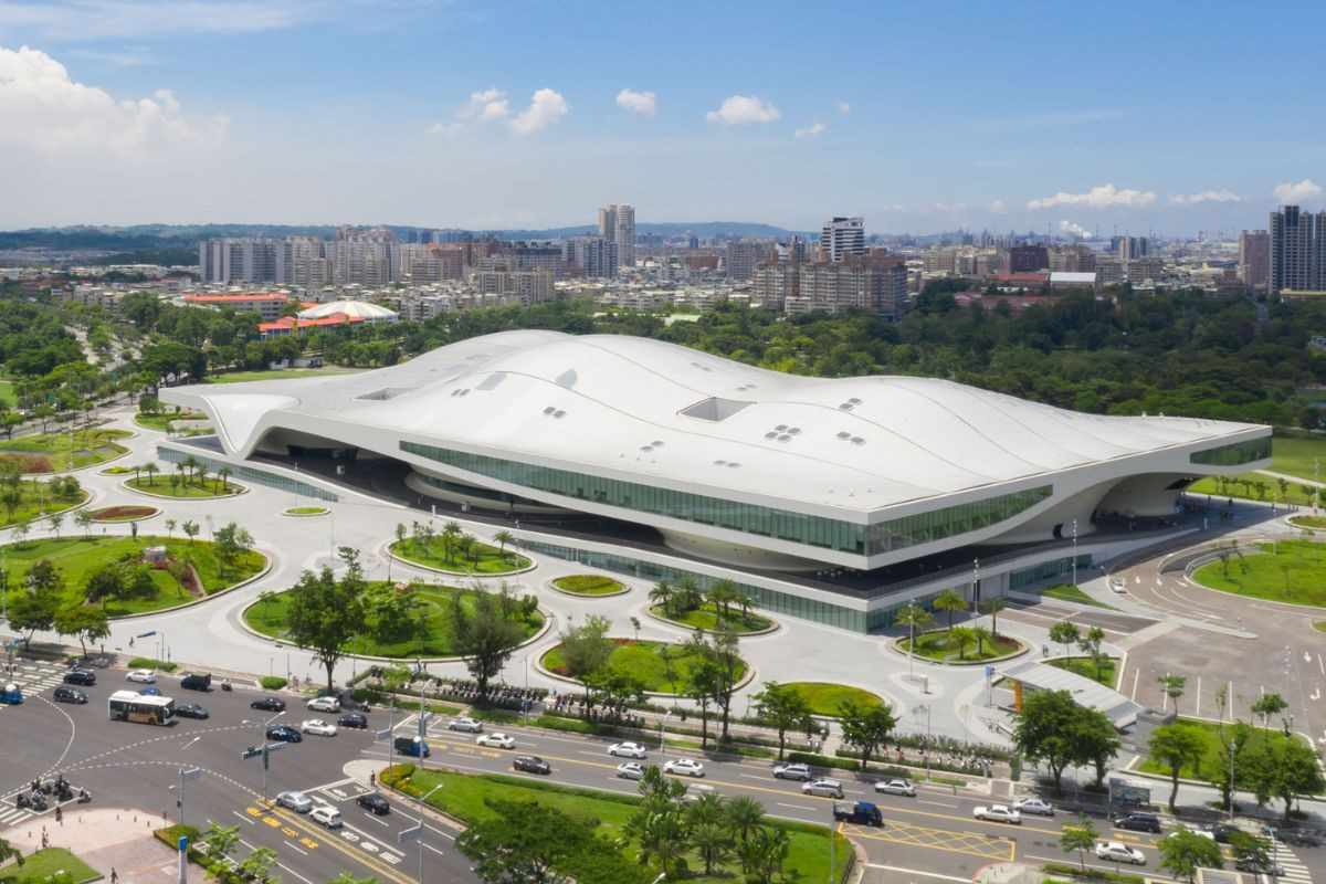 衛武營國家藝術文化中心。（圖片來源：Mecanoo）