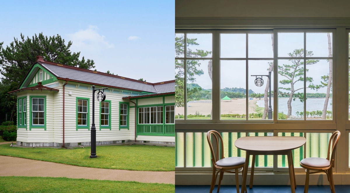 日本星巴克進駐歷史洋館！橫濱海之公園店開張，「登錄有形文化財」化身坐擁海景的咖啡空間
